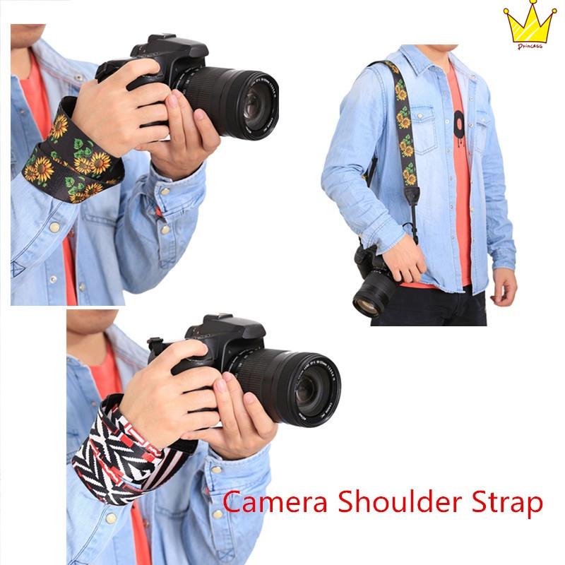 Buy Soft MultiColor Universal Camcorder Camera Shoulder Strap Neck Belt for DSLR at affordable