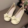 Women's shoes shallow casual single shoes spring 2025 new versatile commuter flat heel east gate