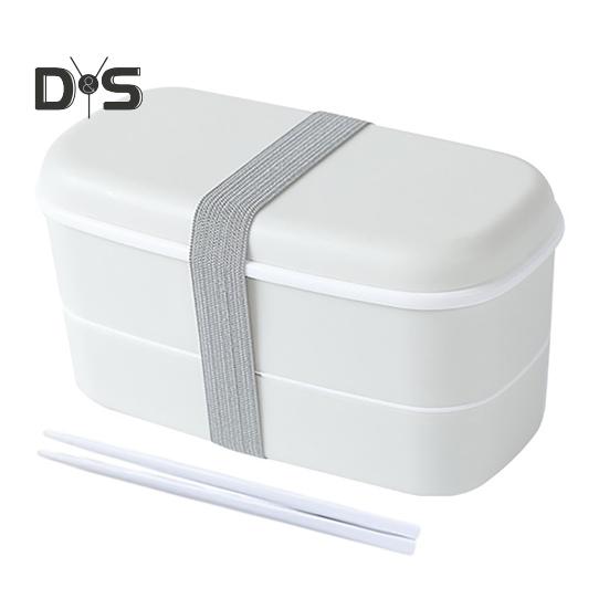 Heat Resistant Food Container 2 Layer Microwaveable Safe Multifunctional Food Container