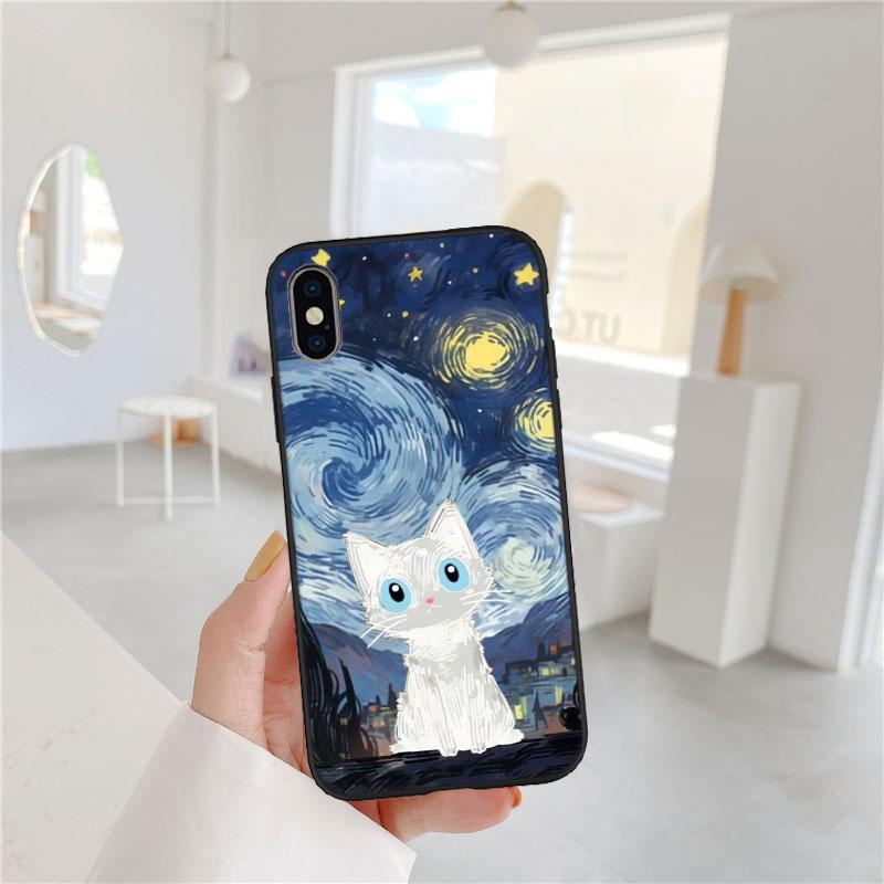 MY5 Cat Kitten Meow Soft Shell Phone Case for Redmi Note 10 11 12 Pro Max 10S 10C 10T 11A 11S 12S 12C