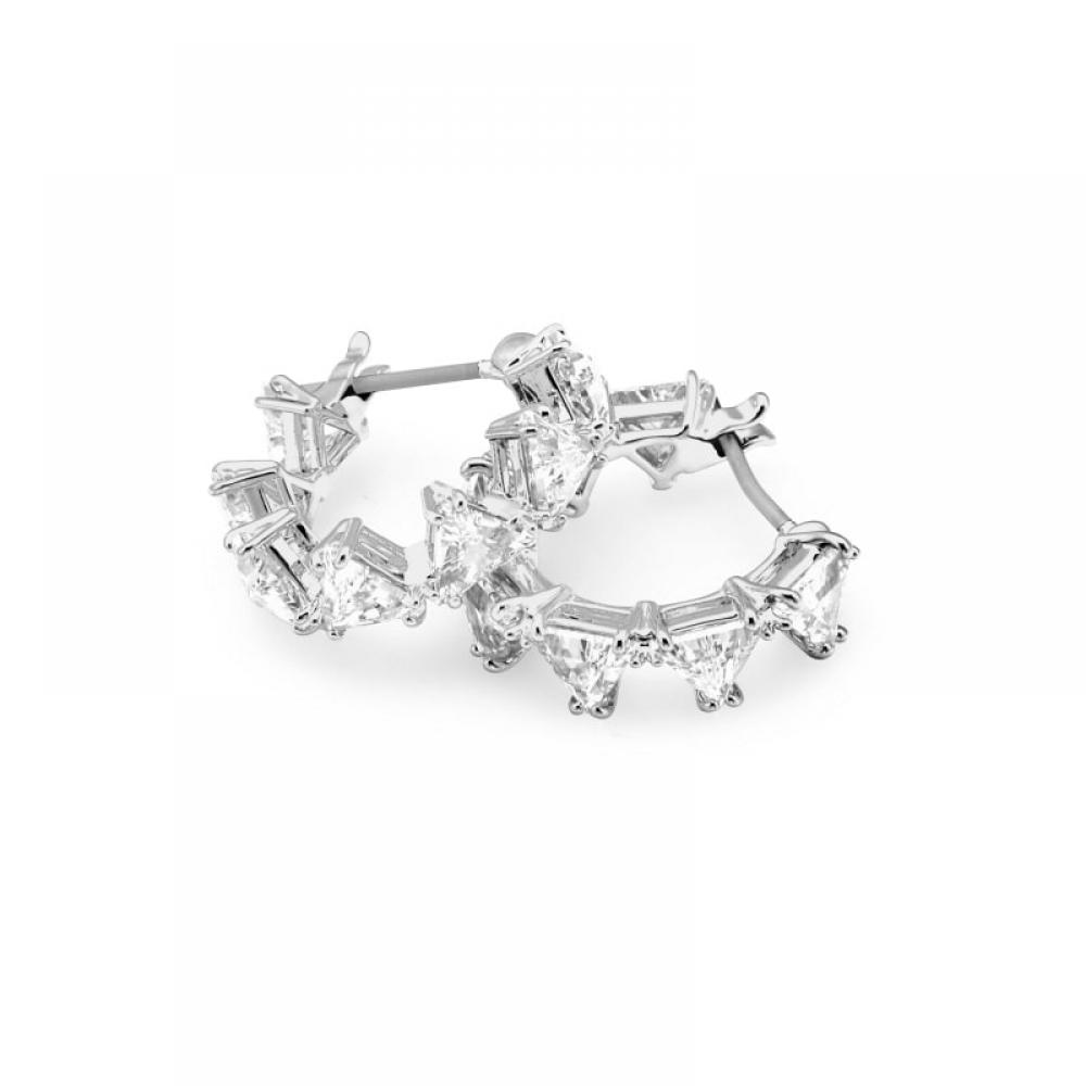 Swarovski 5632467 Matrix Hoop Small Earrings