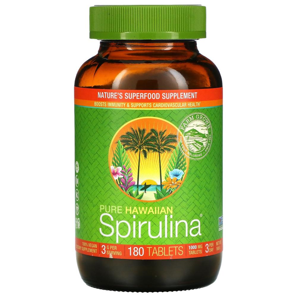 Nutrex Hawaii Pure Hawaiian Spirulina 1000mg, 180 Tablets