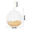 Finch Nests For Cages Bite-resistant Love Bird Nest Clear Bite-Resistant Round Egg-Laying Hangable Bed With Wood Chips For
