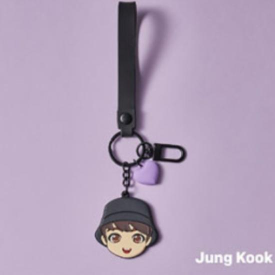 

Міні-Bluetooth-динамік TinyTAN зі шнурком - Світлодіодне підсвічування настрою BTS K POP фіолетовий