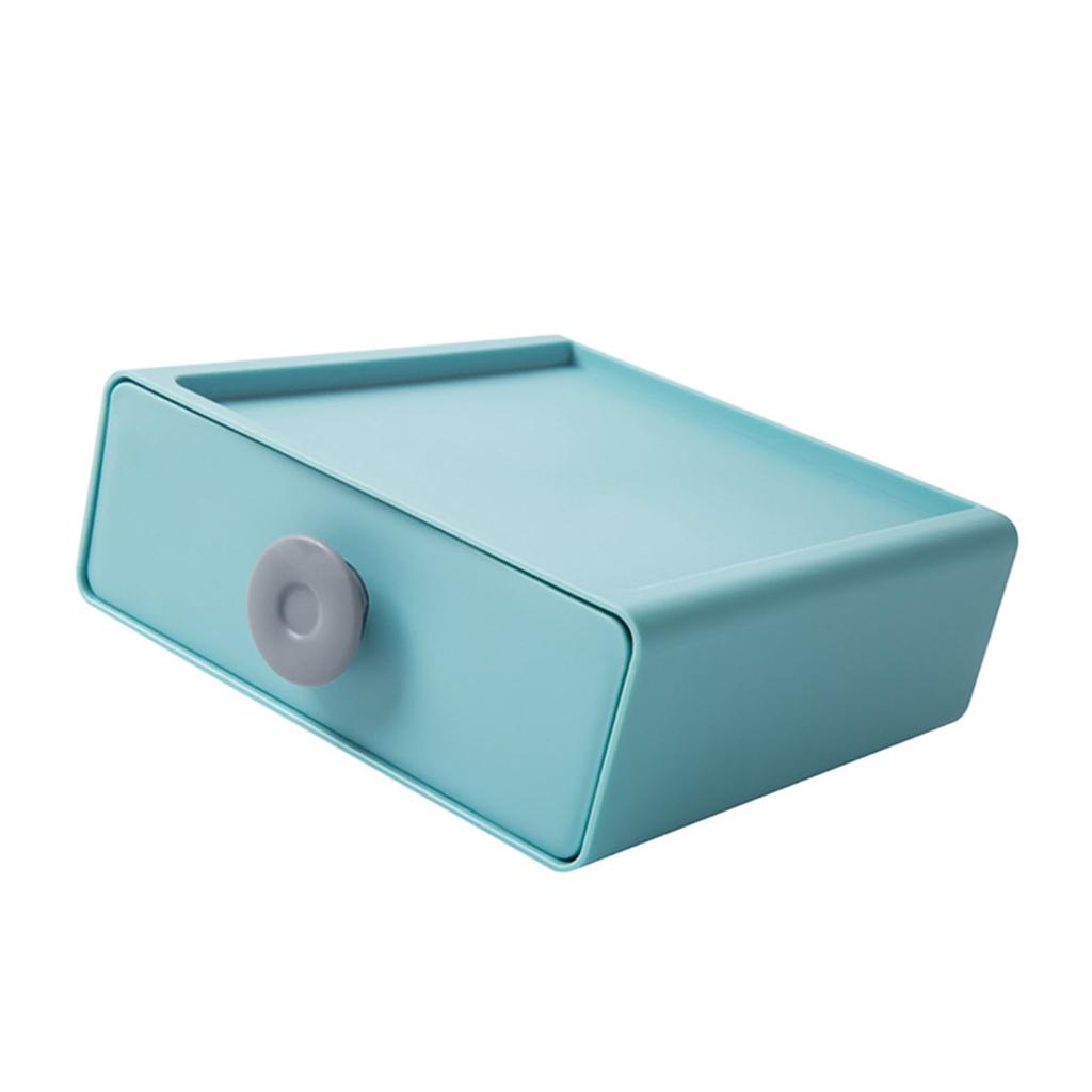 Drawer Storage Box Multifunctional Large Capacity Student Stationery Makeup Storage Drawer for Desktop Home
