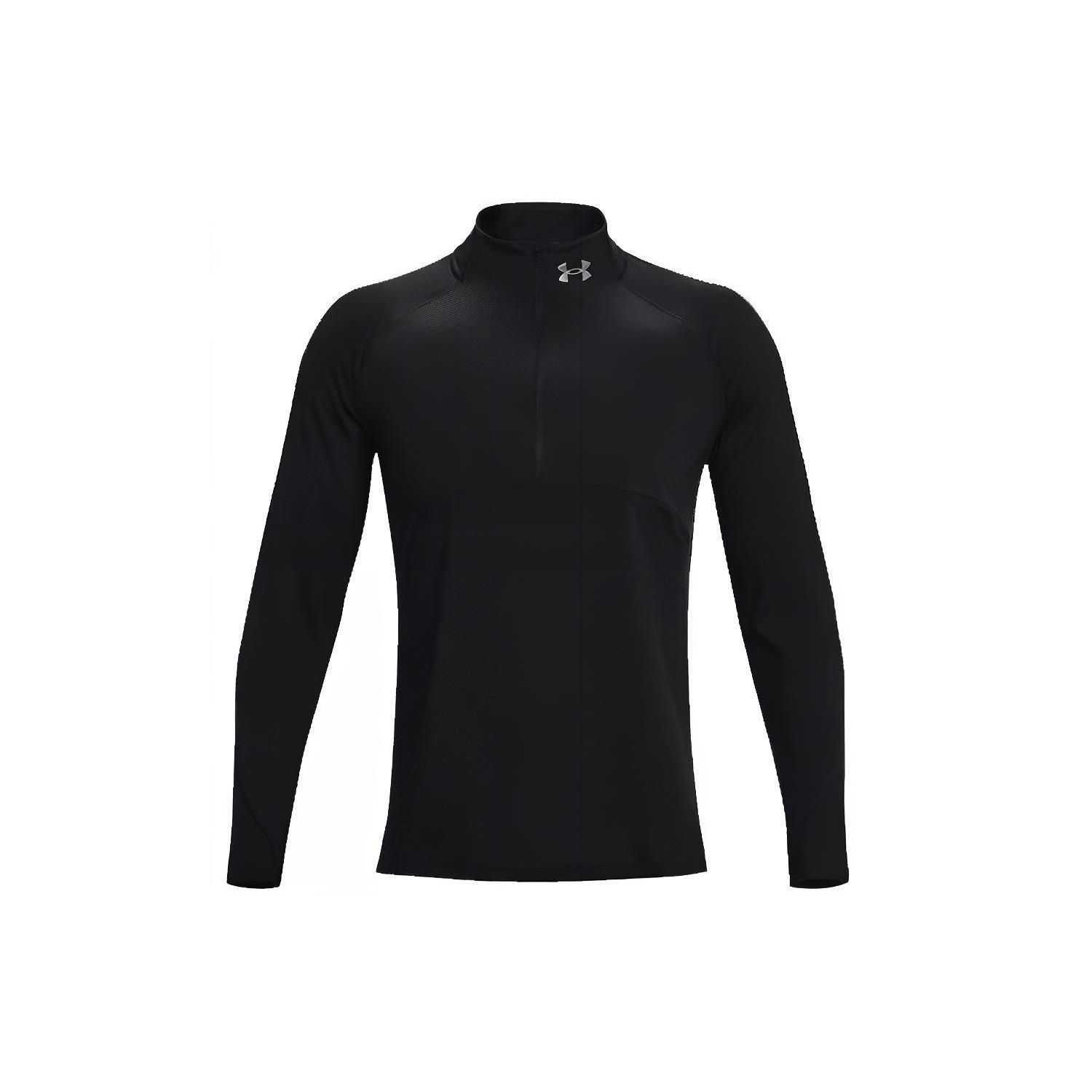 Under Armour Qualifier Run 2.0 Zip Sweatshirt Black Men s 1365662-001 XXL