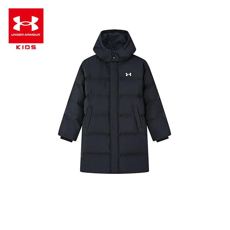 Under Armour Unisex Kids  Hooded Mid-Length Down Jacket 150