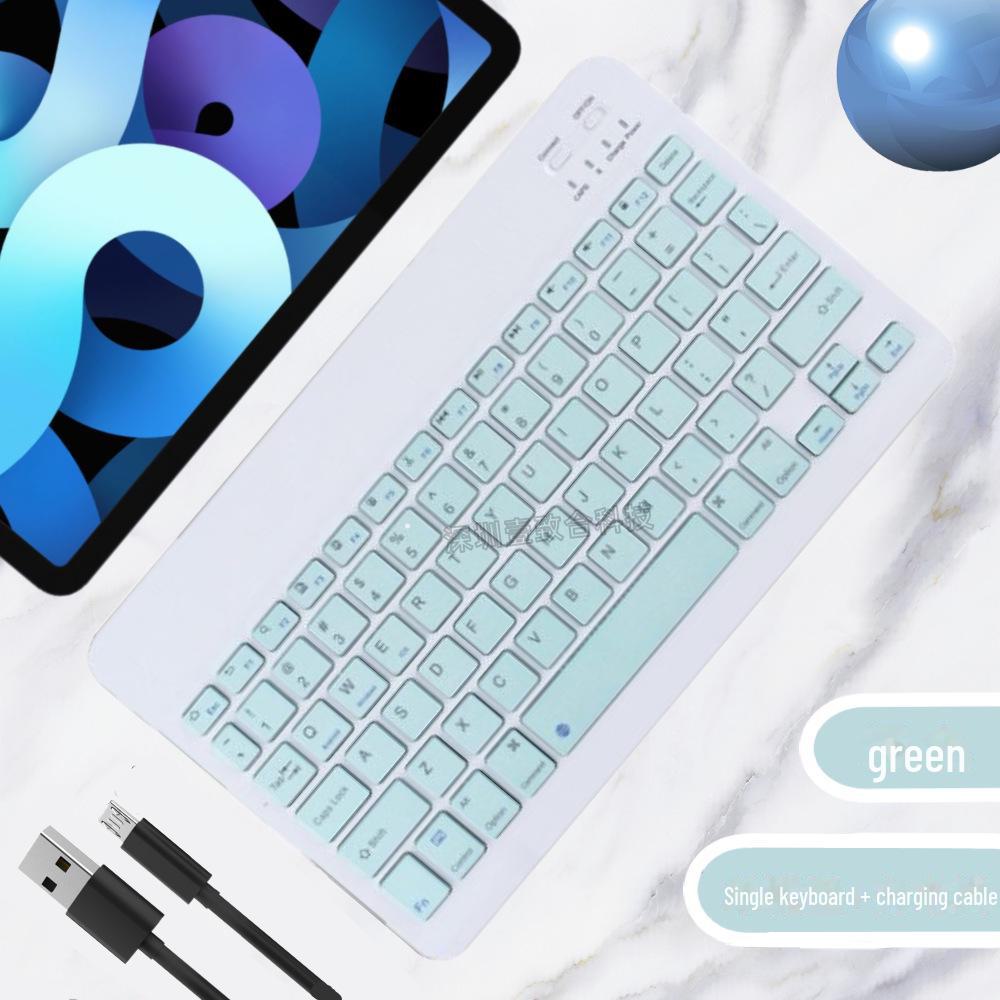 10-Inch Wireless Bluetooth Keyboard & Mouse Set for iPad, Mobile Phone, and Tablet