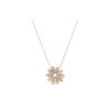 Ewige Blume Halskette Damen Halsketten Weiß 5642867