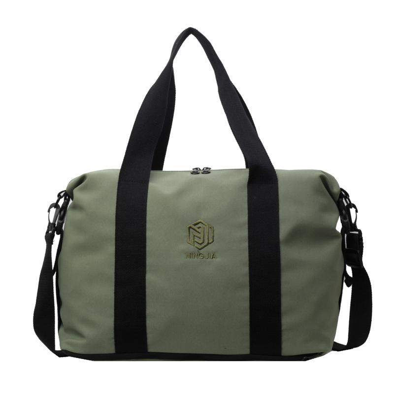 

New fashion fitness bag men s wet and dry separation swimming storage bag short-distance leisure wear-resistant portable travel bag зелений