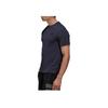 adidas Bar Tech Tee Round Neck Short Sleeve T-Shirt Men Tops Navy-Blue GR7101