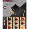 Sollman Bifold Wallet Men's 2-Fold Tochigi Leather Genuine Leather Box-Type Coin Purse Large Capacity 16 Card Slots Black Brown 11.8cm X