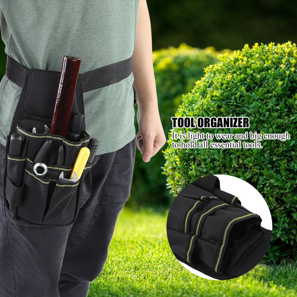 Garden Portable MultiFunction Tool Waist Bag Belt Tool Apron With Adjustable Tool Storage Bag