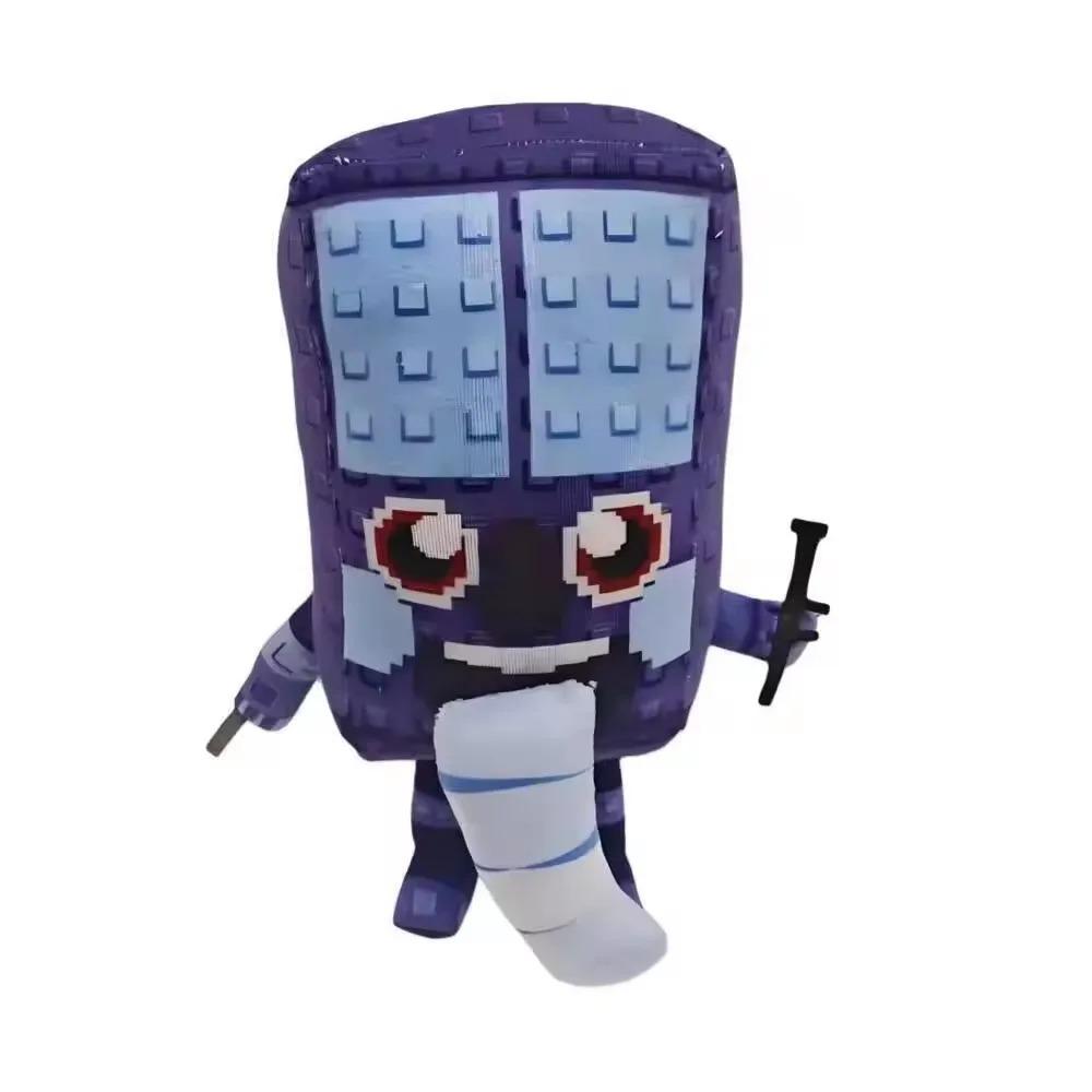 25cm Steal A Brainrot Esok Schule Plüsch Nr. 9 Haus Stofftier Plüsch Stofftier Spielzeug Kawaii Spielzeug für Kinder Weihnachtsgeschenke