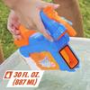 Hasbro Nerf Super Soaker Flip-Fill Water Blaster, 4 Firing Patterns, Quick Refilling, 887mL Tank Capacity, Suitable for Children 6 Years and Up,
