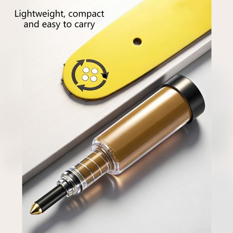Plastic Chainsaw Grease Guns with Pre Load 1.5Oz Lubricator For Smooth Operate Improved Tool Performances Easy Refill