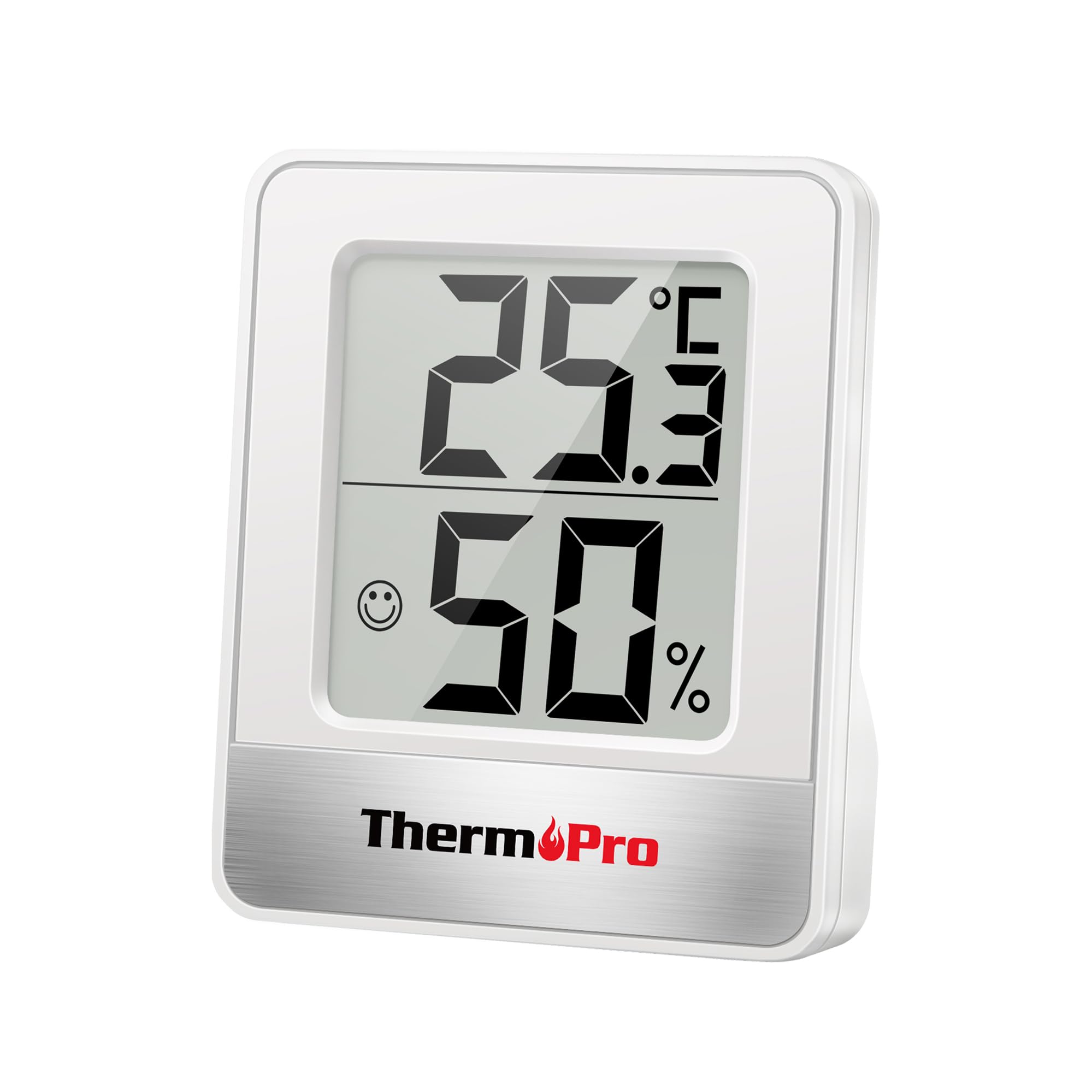 

ThermoPro Thermo Pro Гигрометр Термометр Термометр Гигрометр Комнатный Гигрометр Большой Экран Компактный Циферблат Индикатор Лица Настенное Крепление Настольная Подставка Магнит