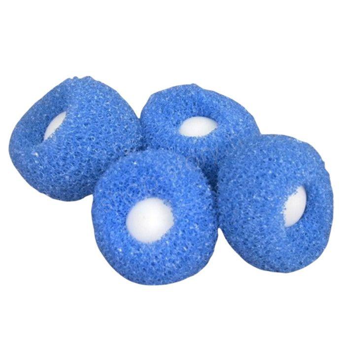 Balles de Lavage Écologiques - WASHBALL - Pack de 4 - Réduction de Lessive - Élimination des Peluches - Durable