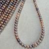 1String, Multi-colored Natural Freshwater Pearls Beads for Jewelry Making DIY Crafts (Beads 5.5-6mm, Length 36cm)