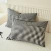 Home Pillowcase Cotton Pillow Cover Plaid Pillowslip Pillow Case Rectangle Pillowslip Pillow Case Bedroom Sofa Cushion Cover