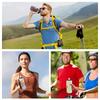 1PC Handheld Running Water Bottle Silicone Sports Outdoor Products Foldable Sports Kettle Cycling Kettle Sports Equipment