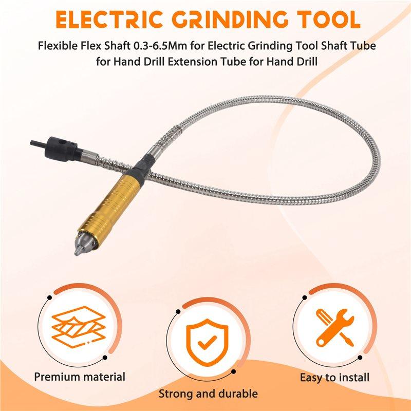 ABWR-Flexible Flex Shaft 0.3-6.5Mm For Electric Grinding Tool Shaft Tube For Hand Drill Extension Tube For Hand Drill