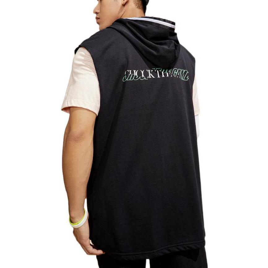 ANTA Basketball Jerseys Men's Black Moderate Straight Fit 172231101-4