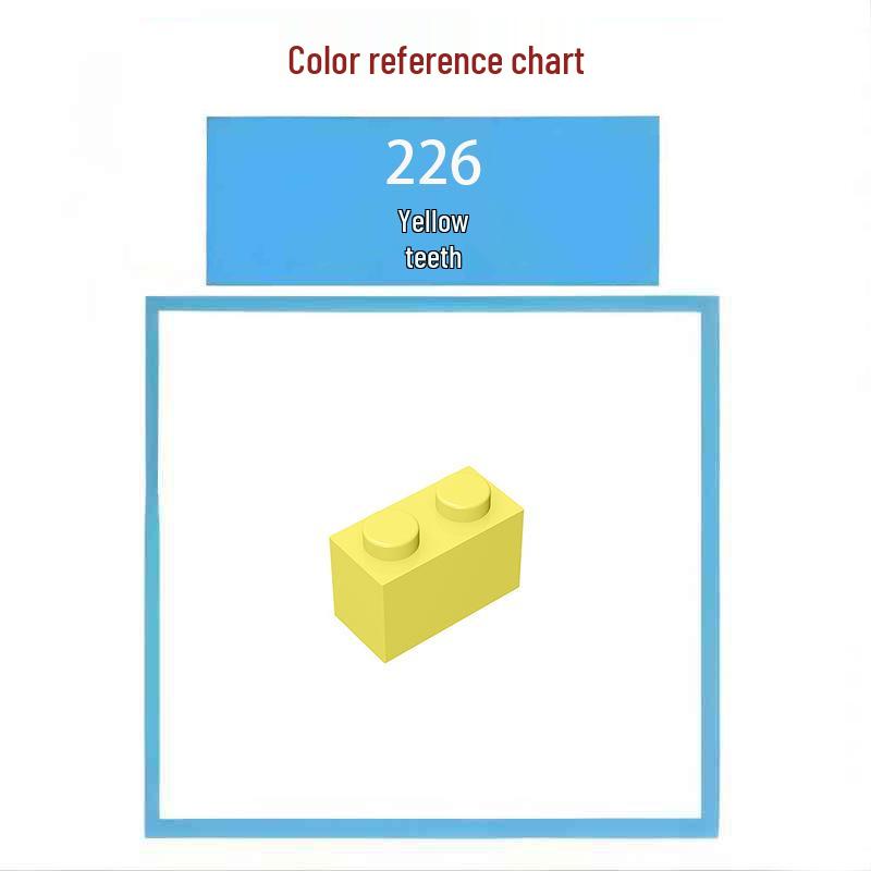 50g MOC 4345 Small Particle Interlocking Building Blocks - 2x2 Mailbox Parts