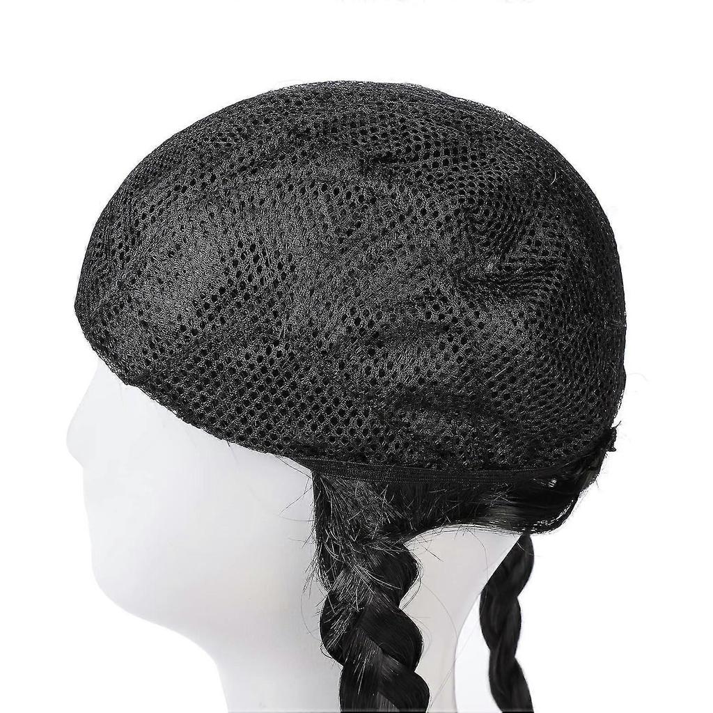 Black Braided Wig for Kids Girls Long
