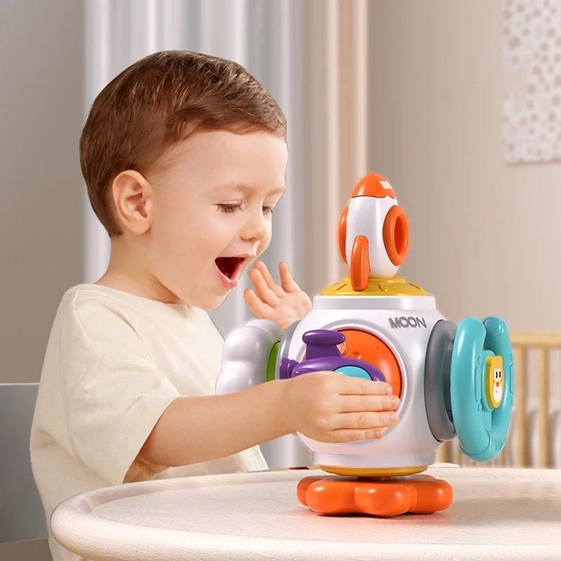 Montessori Busy Cube Educational Toy for Kids Fine Motor Skills Development Hands-On Ability Training Lock Box Toys for Children