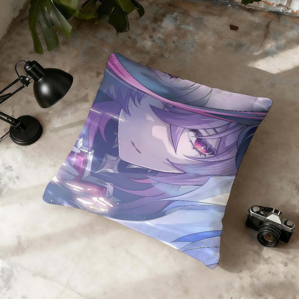 Genshin Impact Durin cushion cover Home Office Convenient Nordic Simplicity Hit With Zipper Cushion Cover
