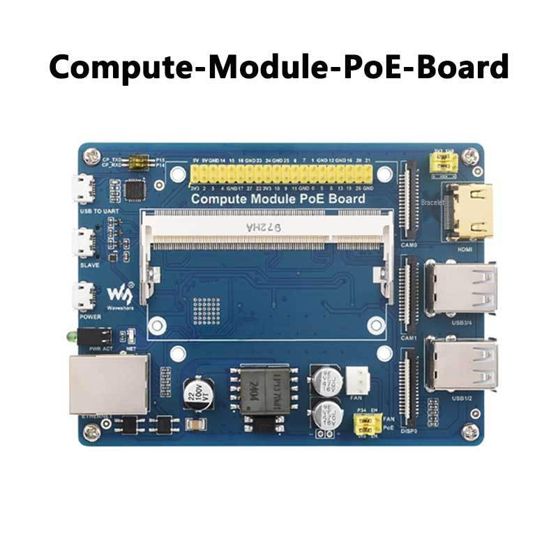 

Набір Raspberry Pi CM4S з POE IO базовою платою (CM4S01000/CM4S08032)
