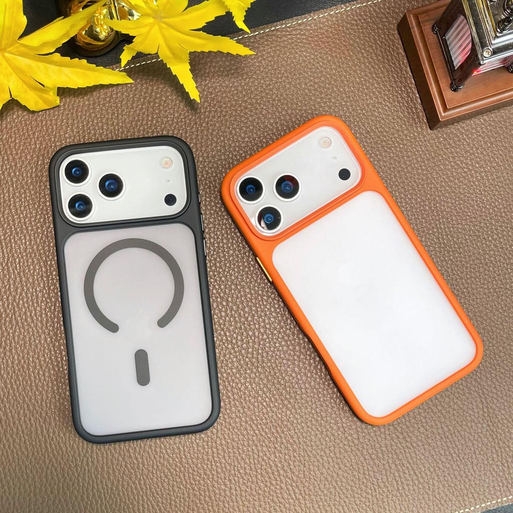 Youdun Klasický matný ochranný kryt s magnetickým uchycením a měkkými okraji pro iPhone 17 Pro Max