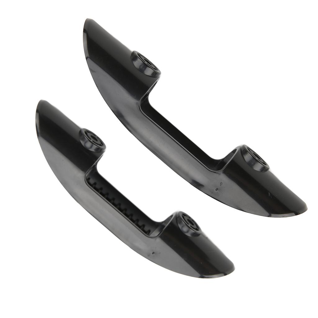 2PCS Kayak Paddle Holder Clip Black Corrosion Resistant Plastic Universal for Ships