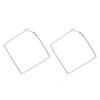 Design Geometric Chic Alloy Earrings Fashionable And Modern Statement Jewelry