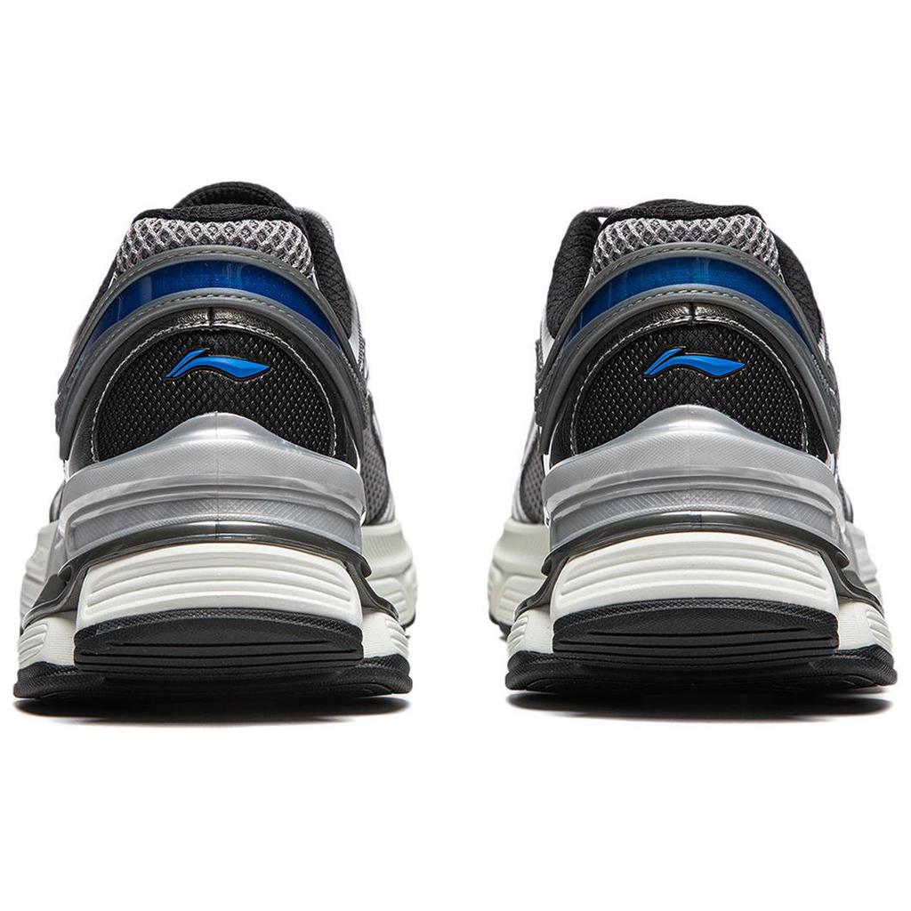 Li Ning Aurora RENEW Slip Resistant, Abrasion Resistant, Support, Height Increasing Low Top Casual Shoes Men's Gray AGCU075-3