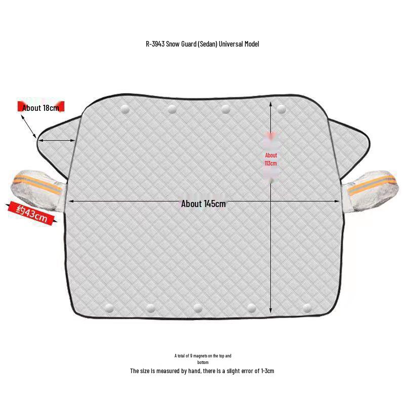 Universal Car Windshield Snow Cover - Winter Shield for All Models (2026)