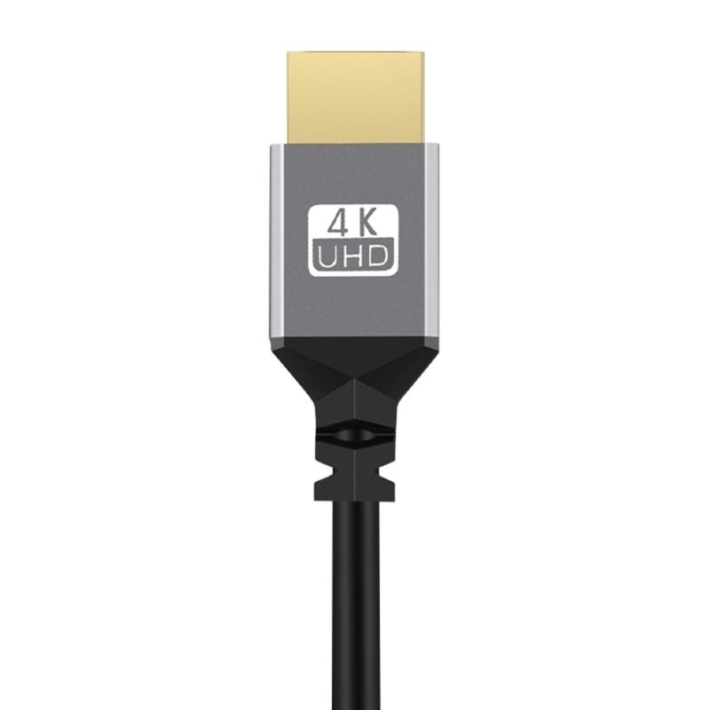 HDMI-compatible 4K Coiled Cable, HDMI-compatible 2.0 Version High Speed Cable, Male to Male Adapter Spring Spiral Cord