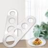 4 Holes Pasta Measuring Scale Smooth Surface Pasta Noodle Measure Spaghetti Measurer  for Home