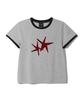 Bibalabida Tilt Women'S Ringer Short Sleeve T-Shirt
