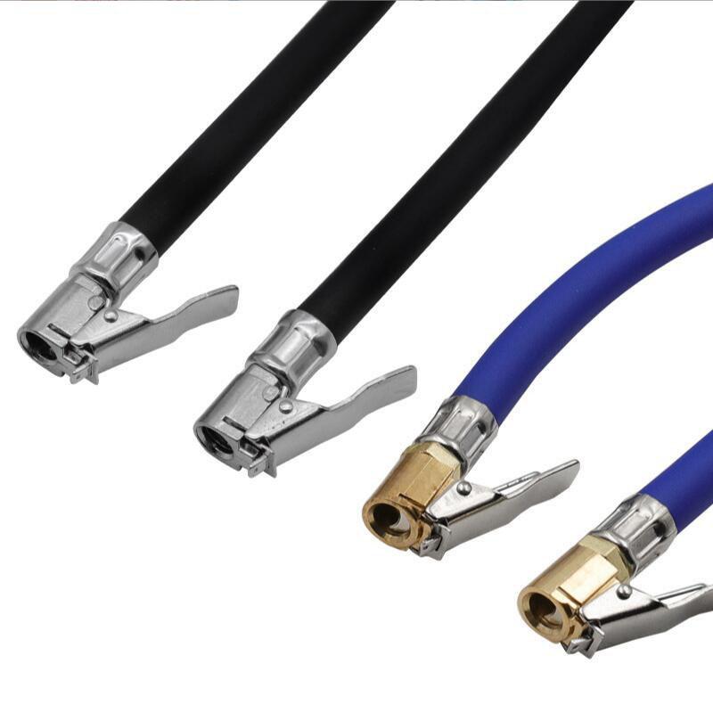 Auto-Reifenfüllschlauch Tragbares Reifenfüll-Verlängerungsrohr Flexibler Reifen-Luftkompressorschlauch Gewinde Düse für Auto Automobil