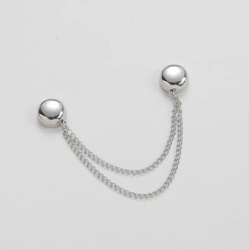 

Exquisite Brooch Trouser Leg Magnetic Buckle Cuff Long To Short Clip Detachable Nail-free and Seam-free Metal Leg Buckle MULTI