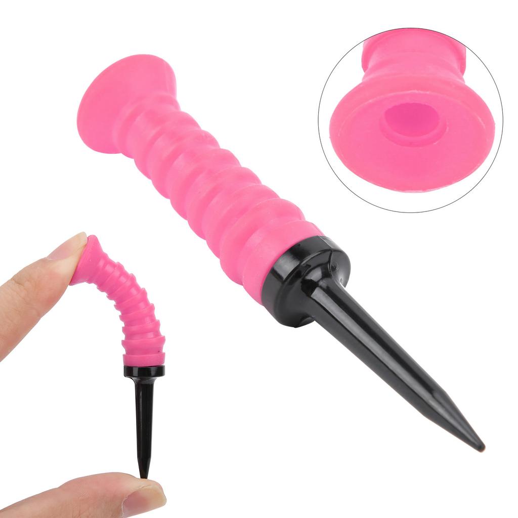 Flexible Plastic Tees Low Resistance Driver Training Tee for Driving Range Practice