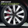 4PCS Model 3 (2017-2023) 18 Inch Wheel Cover Performance Replacement Hub Cap Automobile Full Rim Hub Cover Accessories For Tesla