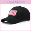 Premium Us Flag Embroidery Cap Officer Baseball Hat For Unisex Adults With Adjustability