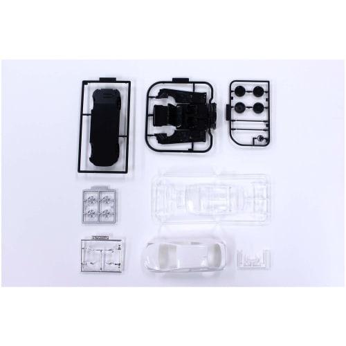 AOSHIMA 1/32 The Snap Kit Series Toyota Prius Super White 2 Color-coded Plastic Model 02-A