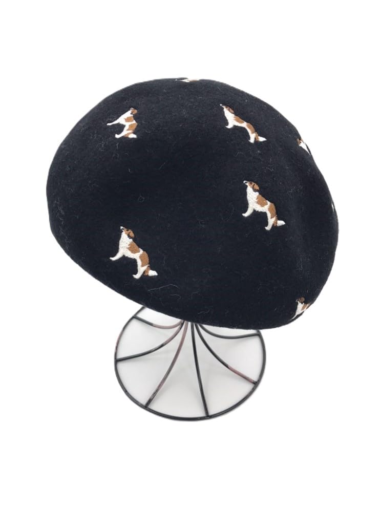 

Берет RICAMO BERET JOY Черный [Sense Grace], Женский, чёрный