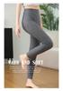Women's Cashmere Knit Warm Base Layer Pants - Thick, Skin-Friendly, Windproof for Autumn and Winter