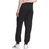 Adidas Neo Side Stripe Casual Tapered Knit Retro Sports Pants Women Pants Black IK5099