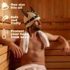 Heat Resistant Wool Felt Sauna Hat Wool Felt Material Sauna Hat Russian Banya Cap  For Sauna